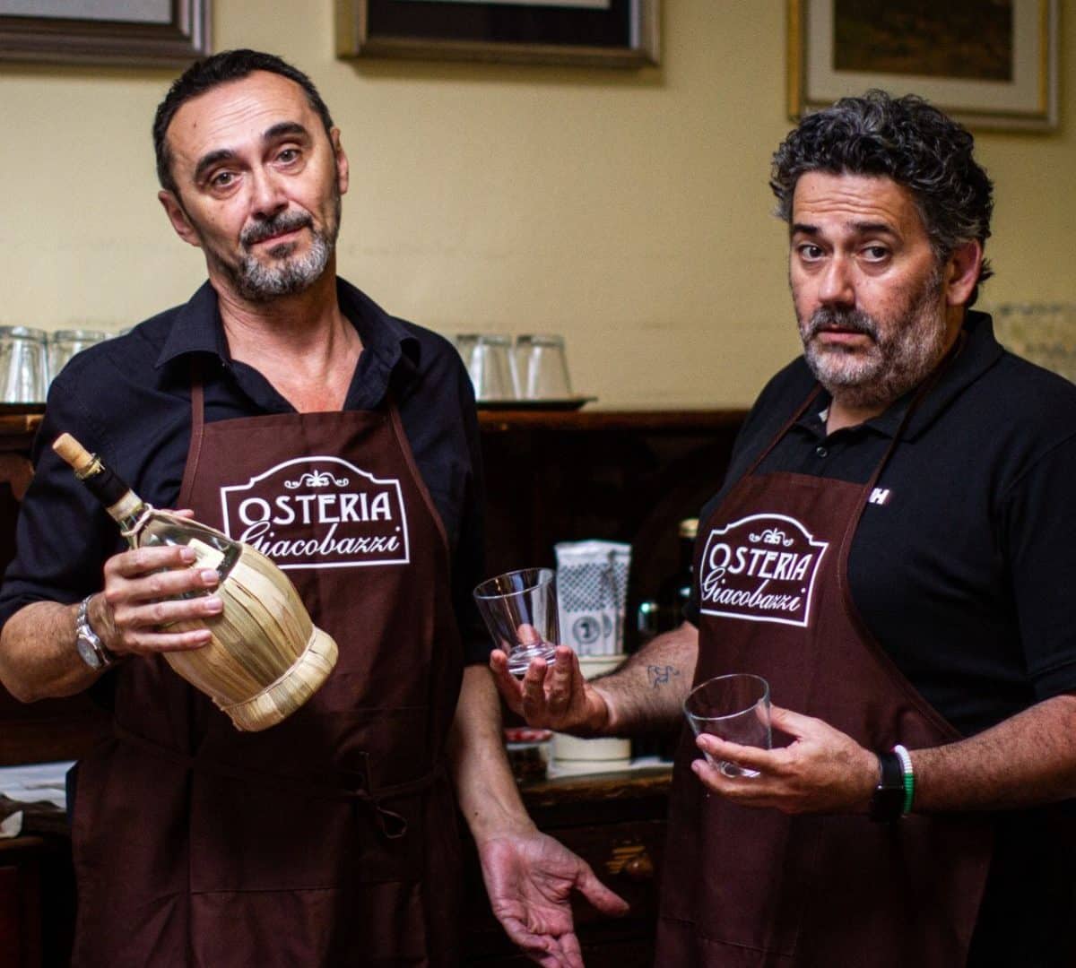 osteria giacobazzi spettacolo comico